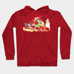 Jam and fruits Hoodie